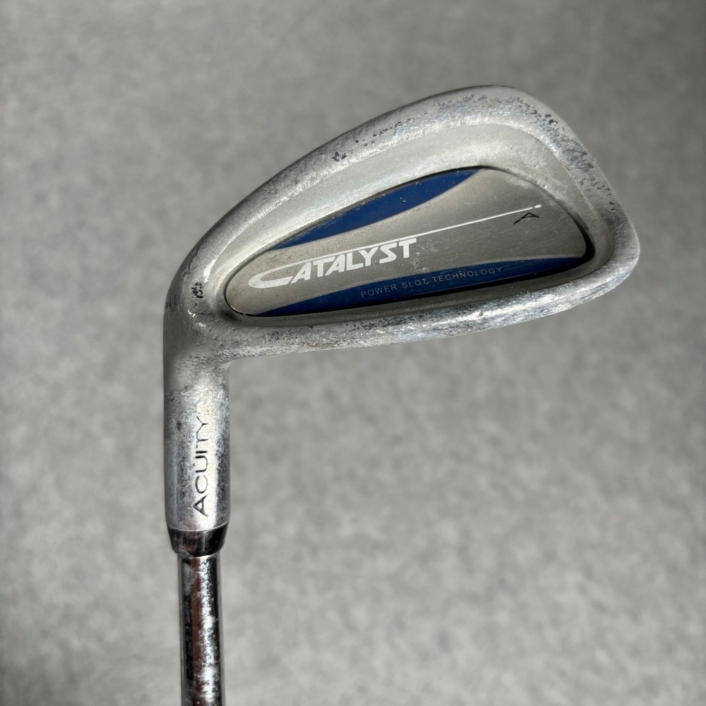 Acuity Catalyst Pitching Wedge Mens 35.5in‎ Silver Good Power Slot Steel Shaft
